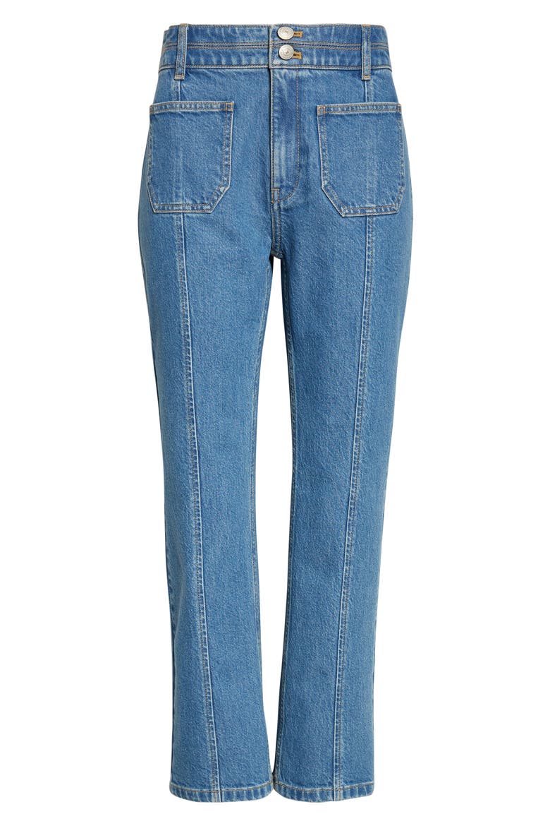 Dorothea Patch Pocket Crop Jeans, Alternate, color, HORIZON