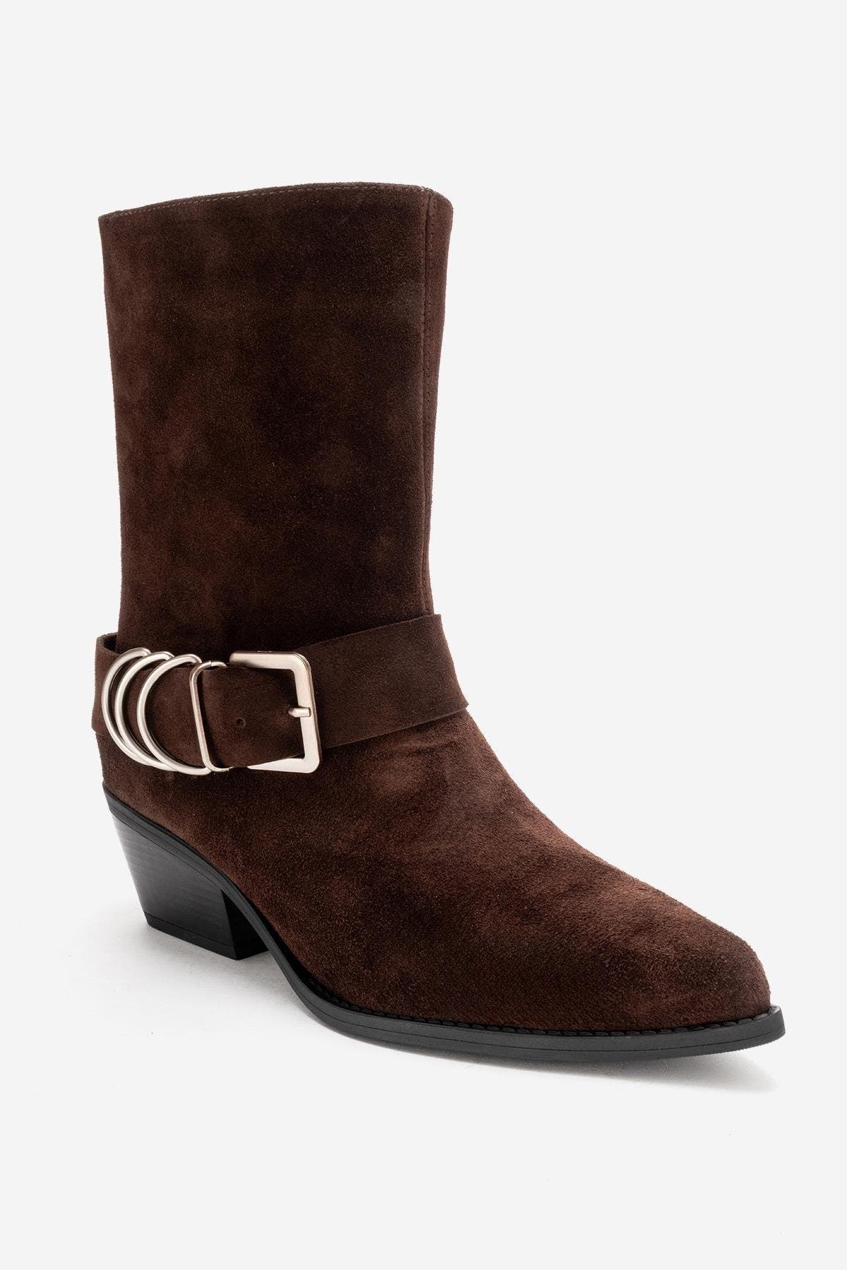 Brown Suede