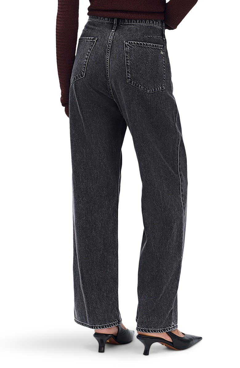 rag & bone Featherweight Phoebe Drawstring Wide Leg Jeans, Alternate, color, Anglique