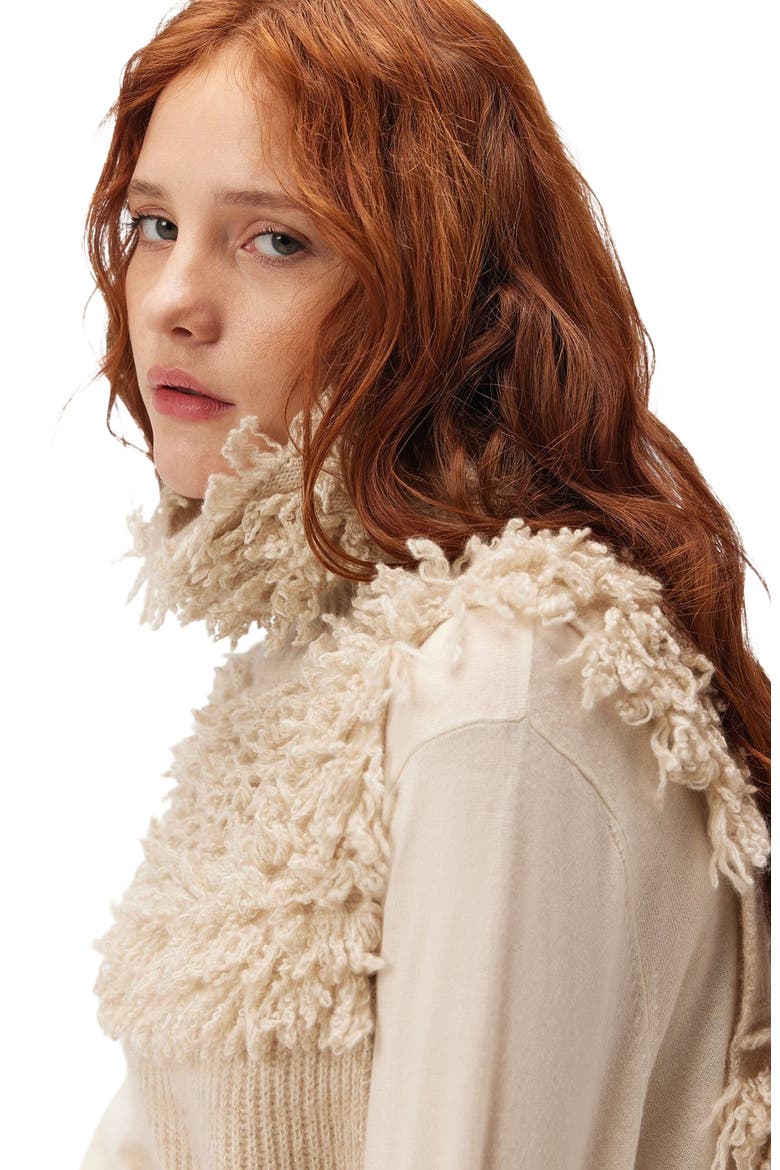 Loop-Stitch Gilet, Alternate, color, warm grey