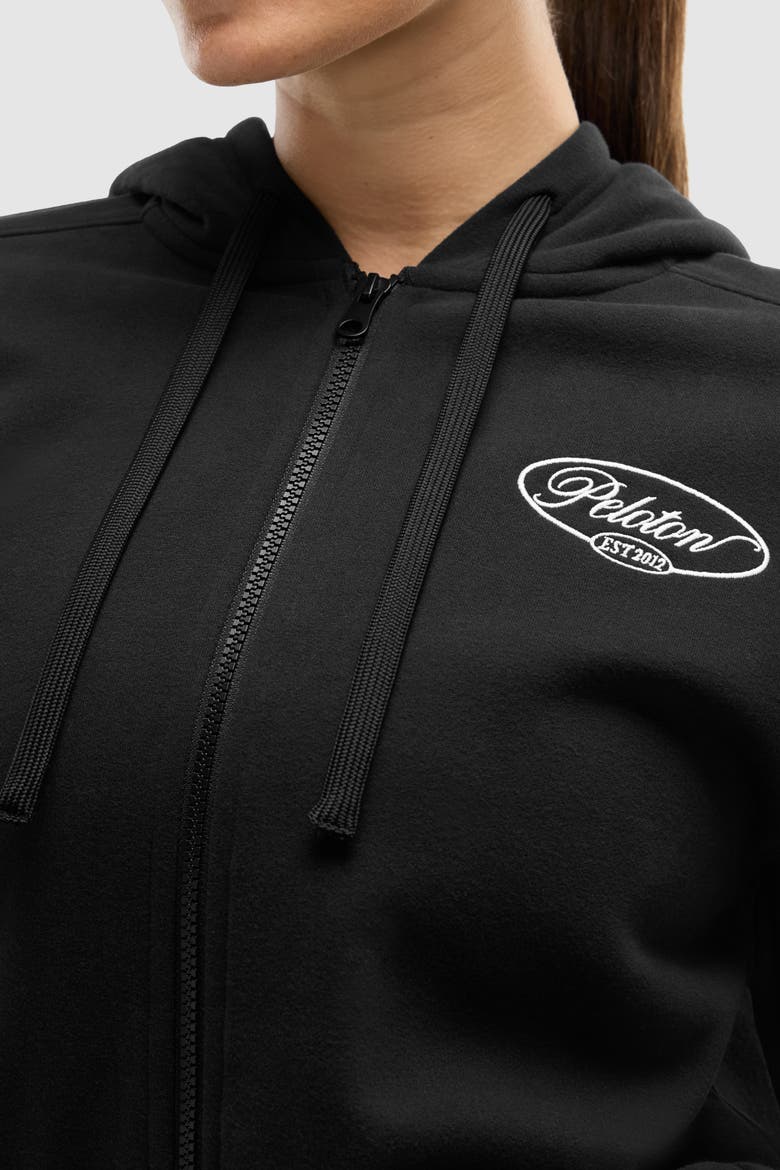 Soft Fleece Full Zip Hoodie, Alternate, color, Black
