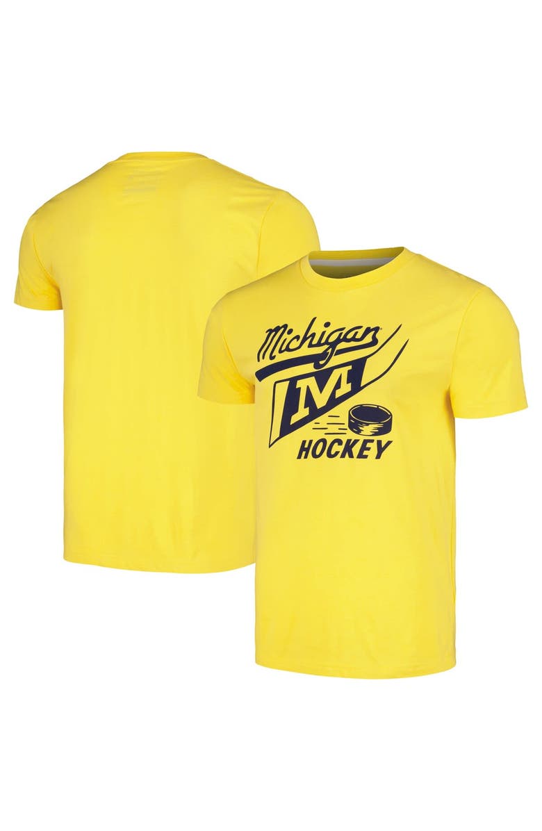 HOMEFIELD Men's Homefield Maize Michigan Wolverines T-Shirt, Main, color, Maize