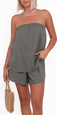 Petal & Pup Karlen Strapless Romper