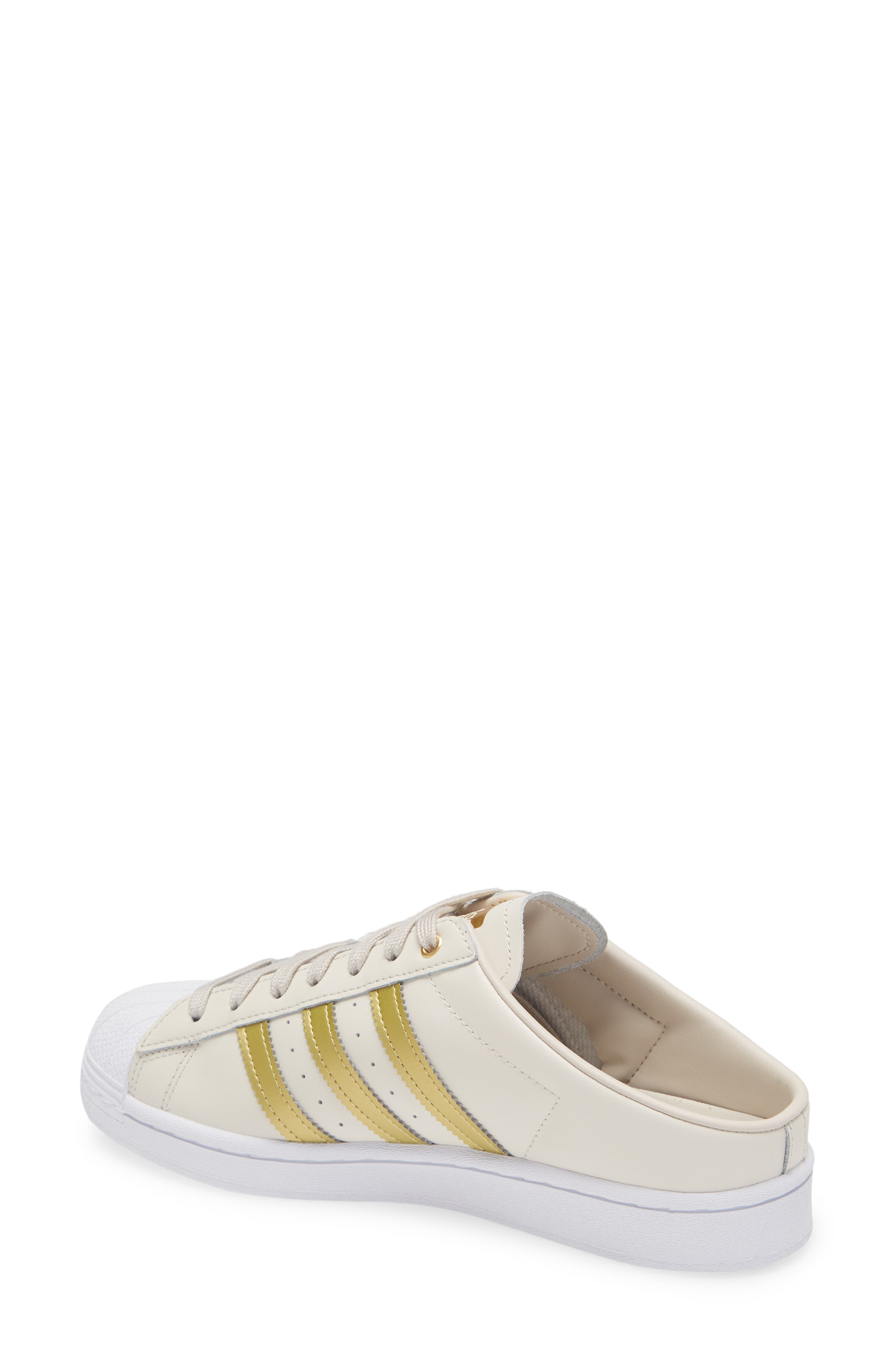 Superstar Mule Sneaker, Alternate, color, CLEAR BROWN/ GOLD / WHITE