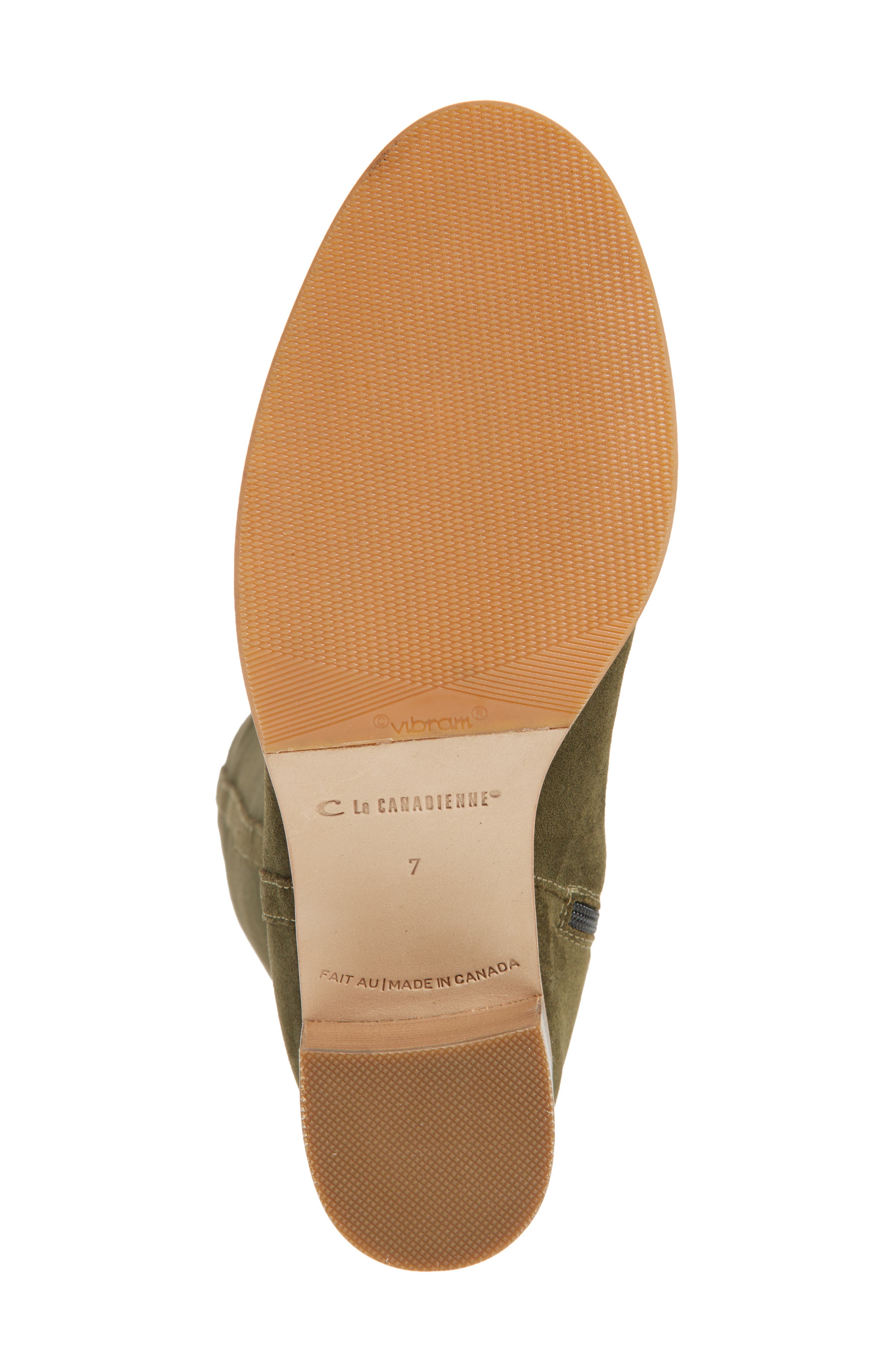 La Canadienne Promise City Dry<sup>™</sup> Waterproof Knee High Boot, Alternate, color, Khaki Suede