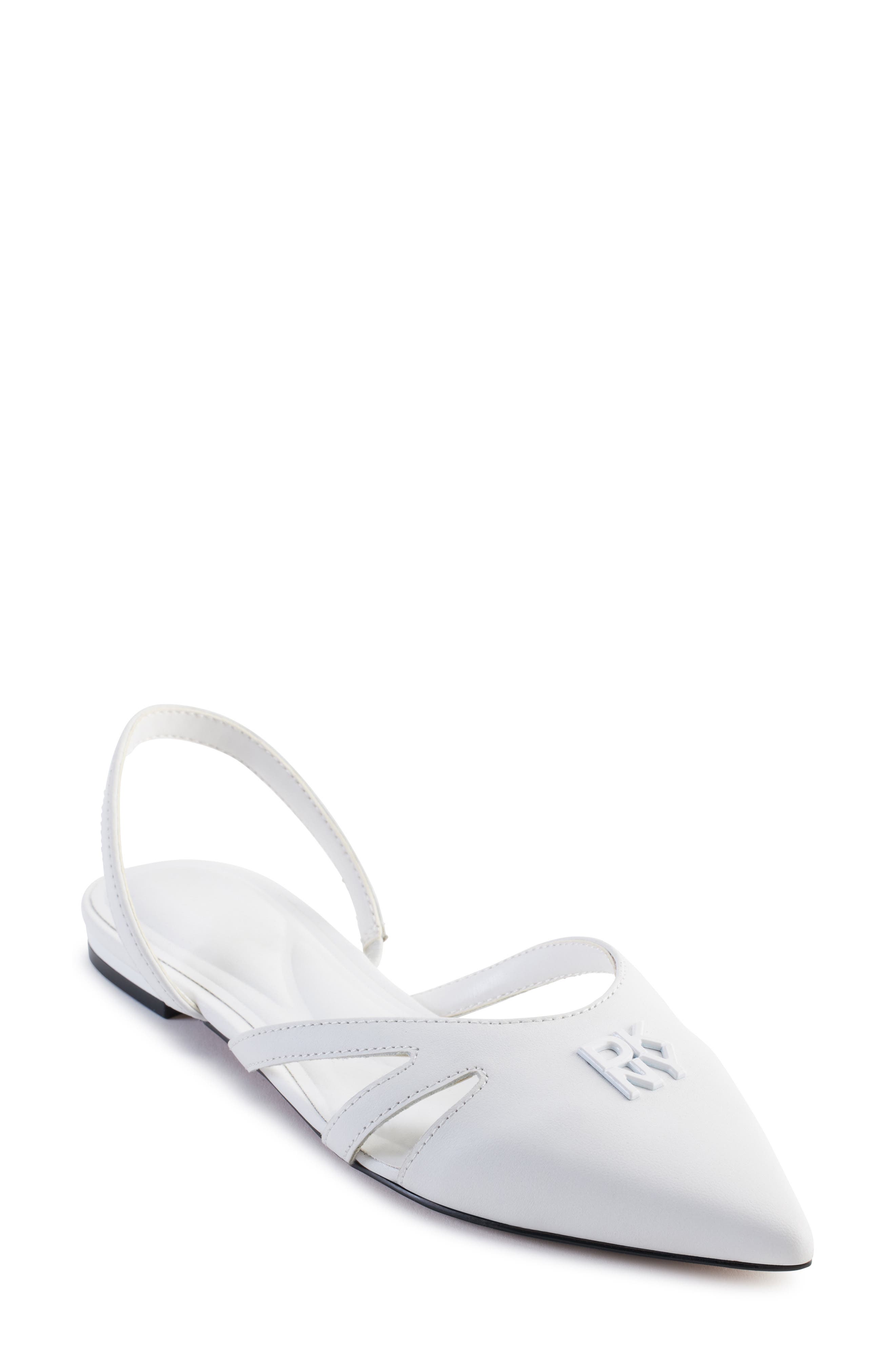 DKNY Verity Pointed Toe Slingback Flat