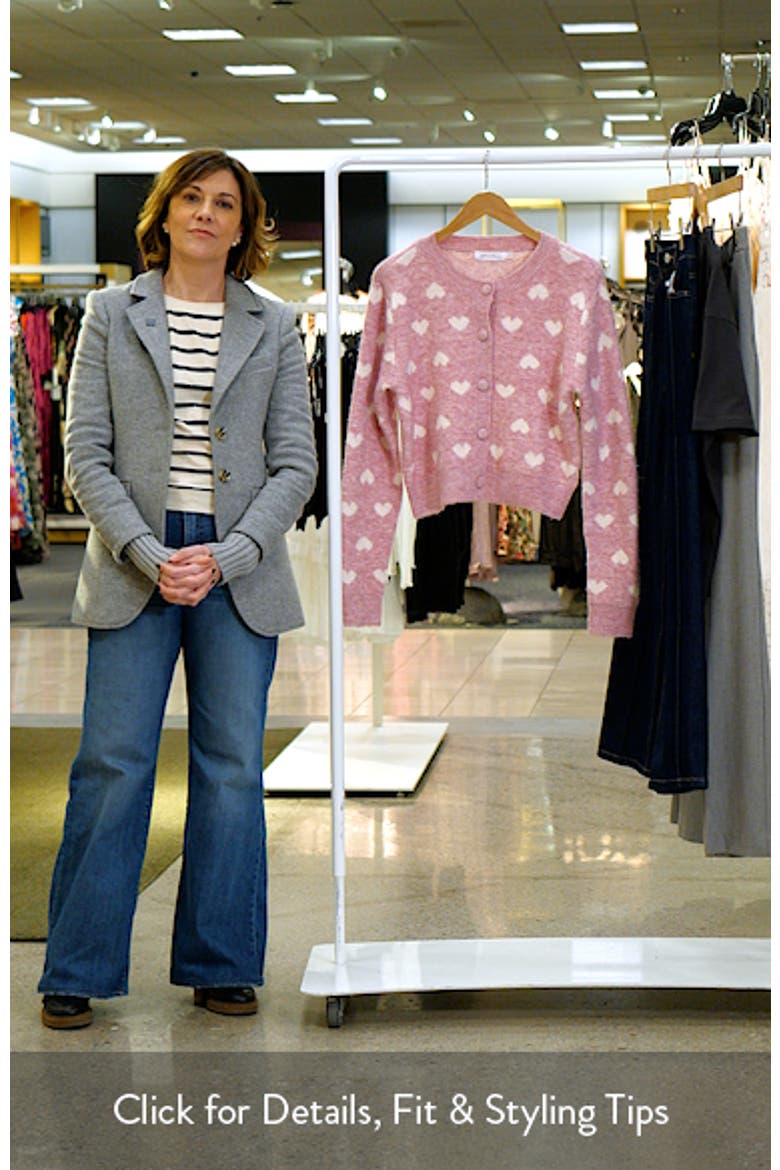 Heart Jacquard Cardigan video