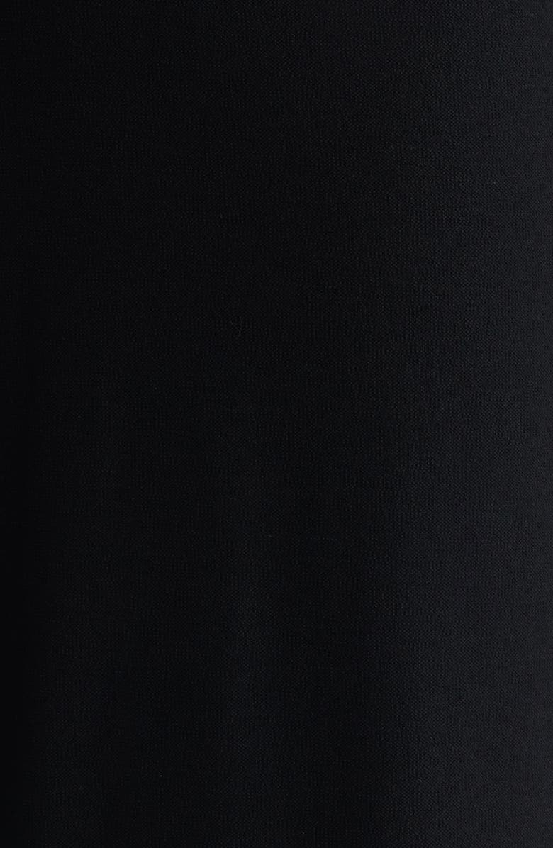 Eileen Fisher Ankle Wide Leg Pants, Alternate, color, Black