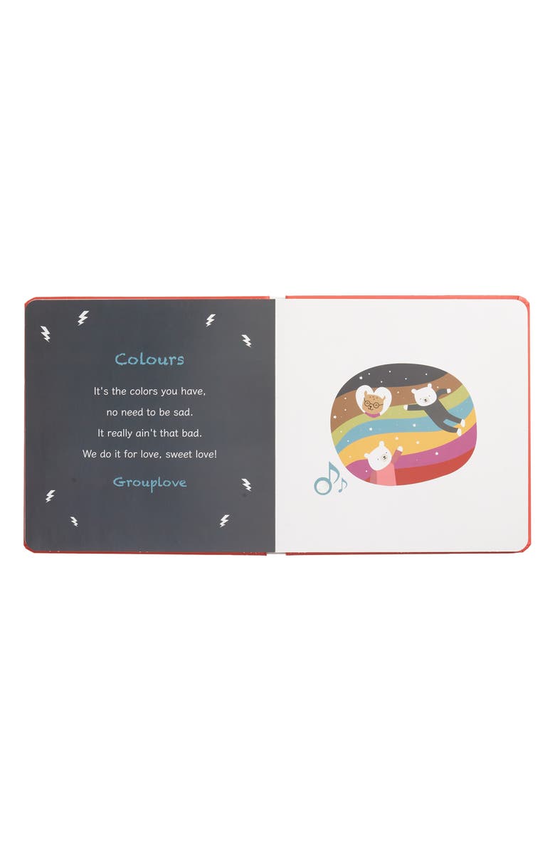 CALIS BOOKS 'Rock by Grouplove' Sing-Along Board Book, Alternate, color, Red