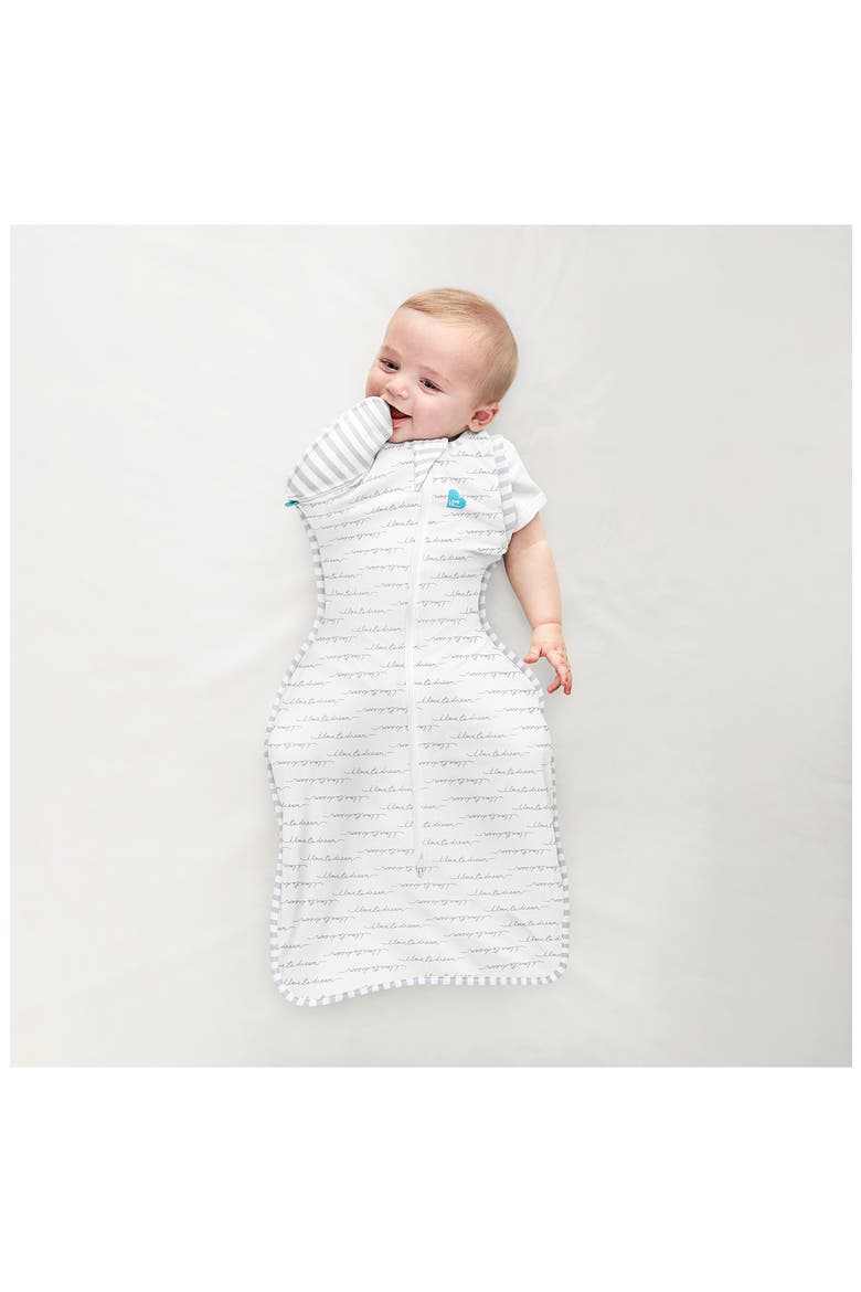 Swaddle Up™ Transition Bag 1.0 TOG Swaddle, Alternate, color, DREAMER WHITE