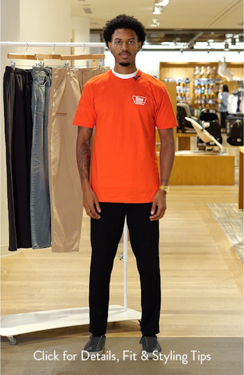 Linwood Cotton Logo Graphic T-Shirt, sales video thumbnail