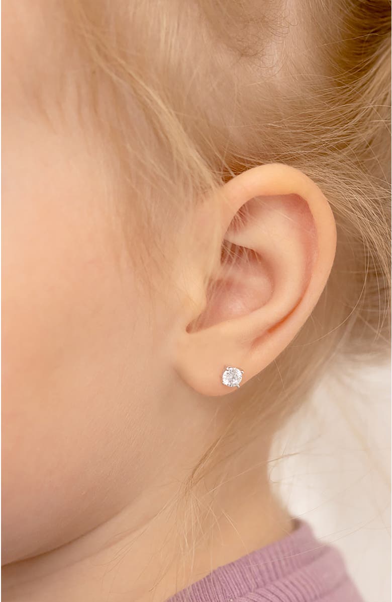 In Season Jewelry Round Solitaire Earrings, Alternate, color,