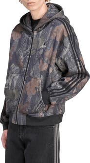 adidas Camo Fleece Zip Hoodie