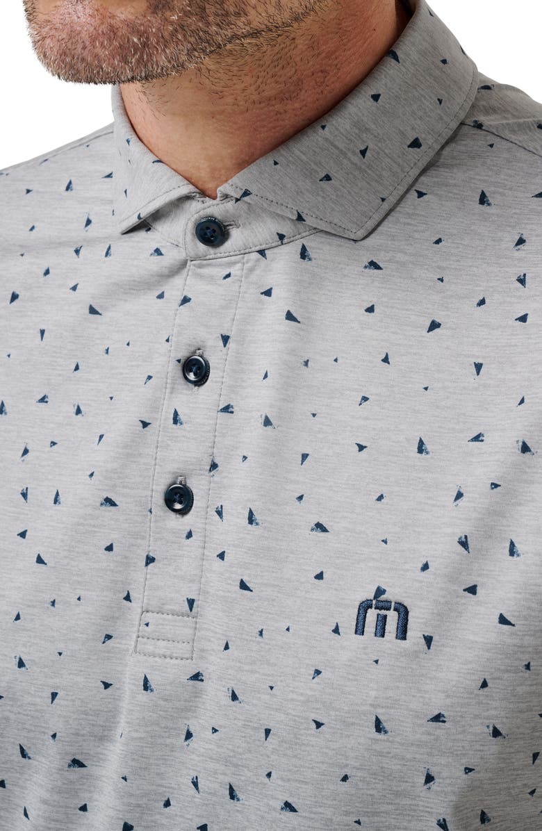 TravisMathew Coffee House Polo, Alternate, color, Heather Medium Grey