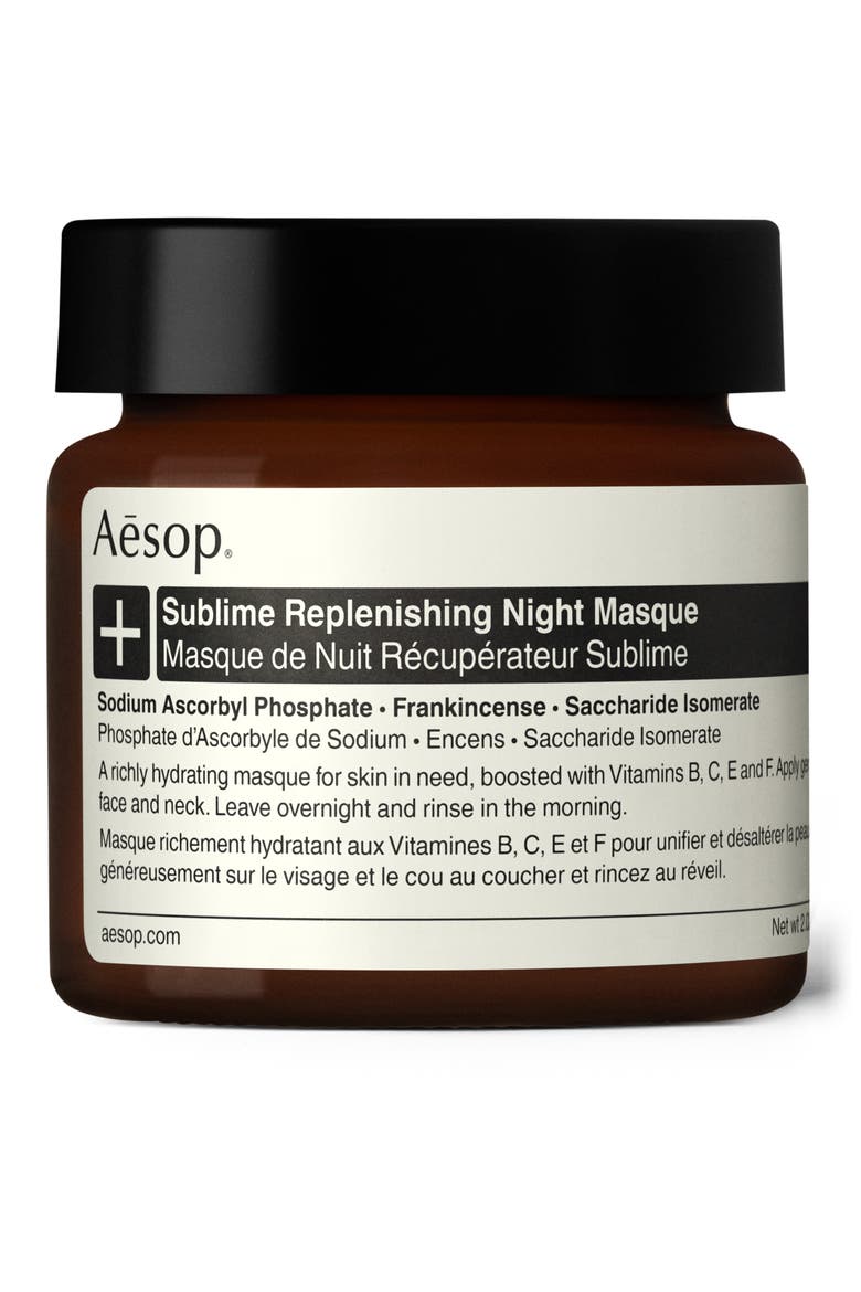 パック・フェイスマスク Aesop Sublime Replenishing Night Masque Sublime Replenishing Night Masque | Nordstrom