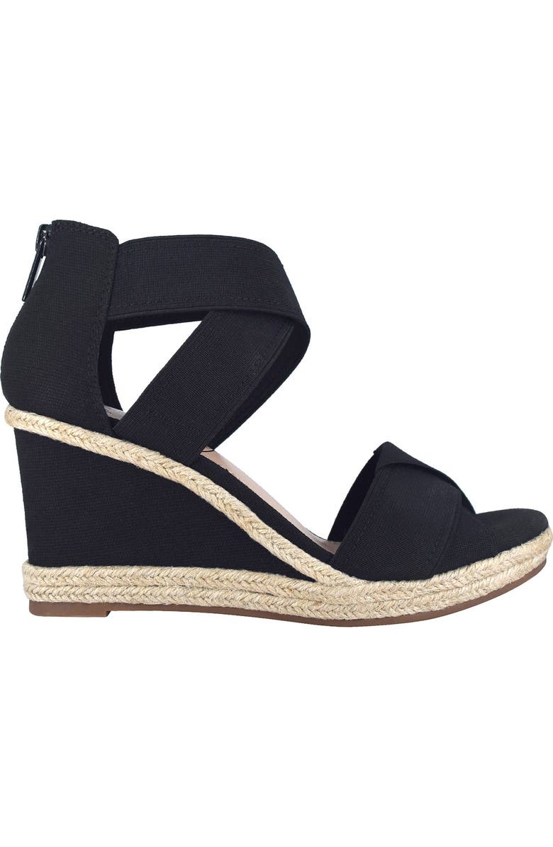 Impo Trissa Stretch Espadrille Wedge Sandal, Alternate, color,