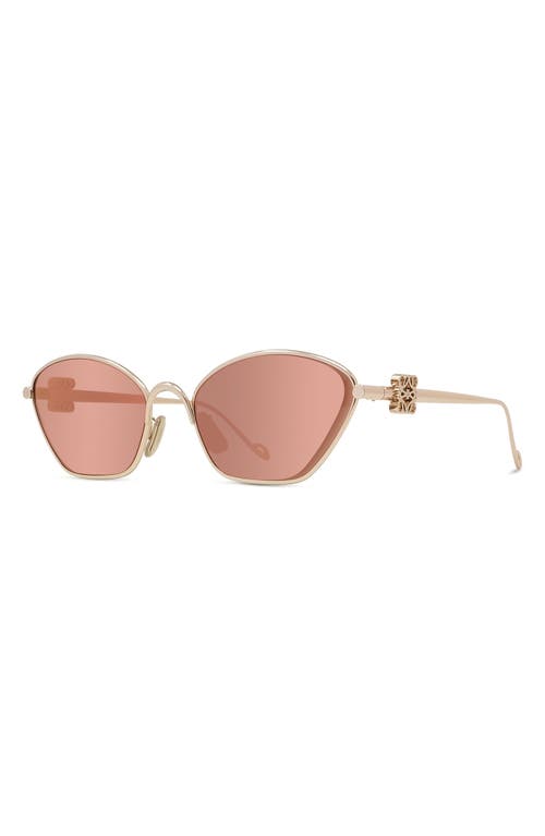 Loewe 57mm Cat Eye Sunglasses In Neutral