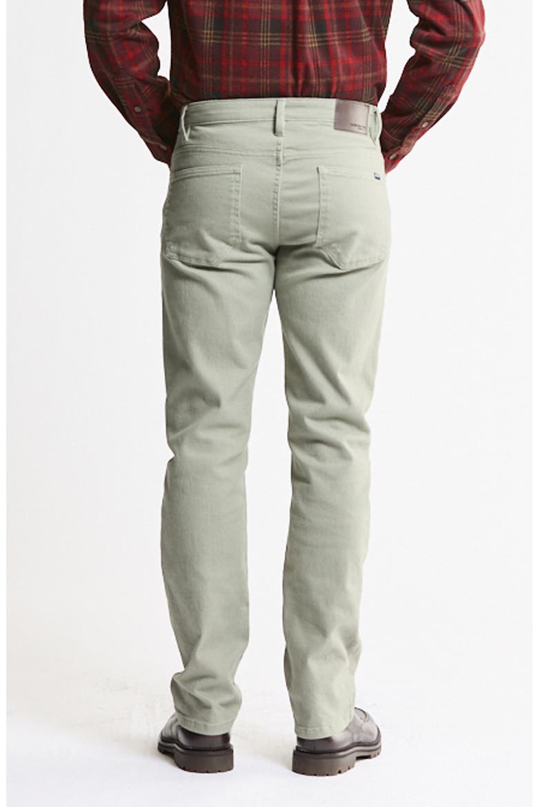 Brushed Bull Denim 5-Pocket Pants, Alternate, color, OLIVE