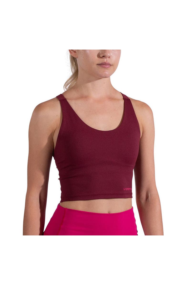 La Sportiva Cosmosis Bra Tank Top - Women's, Main, color, Redwood/Azalea