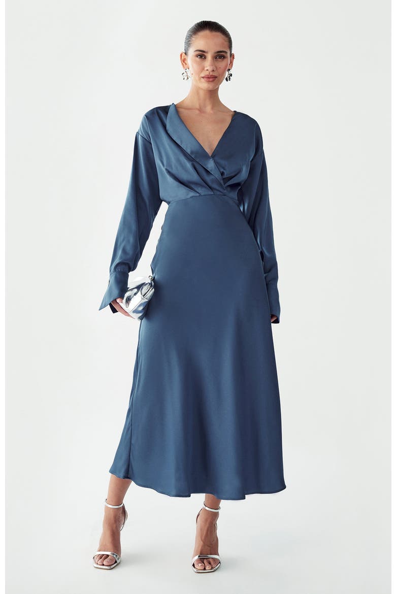 Glades Maxi Dress, Main, color, Steel Blue