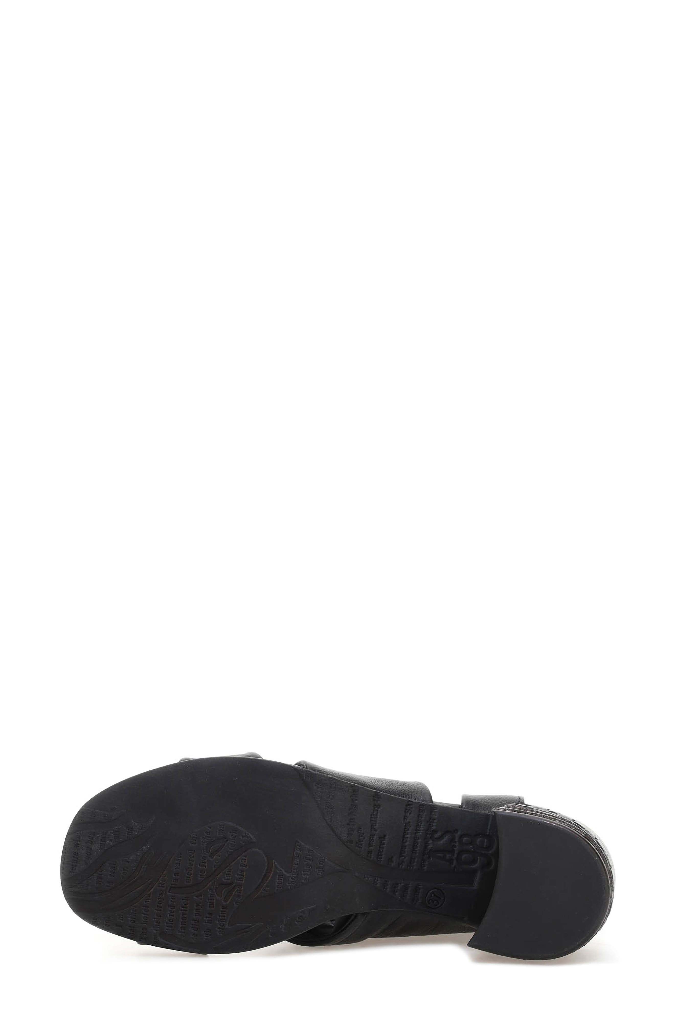 A.S.98 Marty Open Toe Bootie, Alternate, color, Black