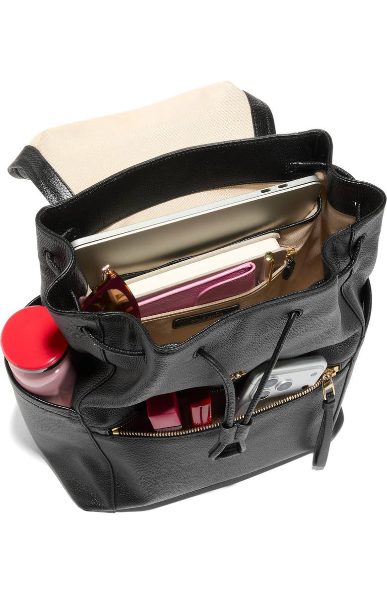 Cole Haan Alexandria Medium Backpack, Alternate, color, Black