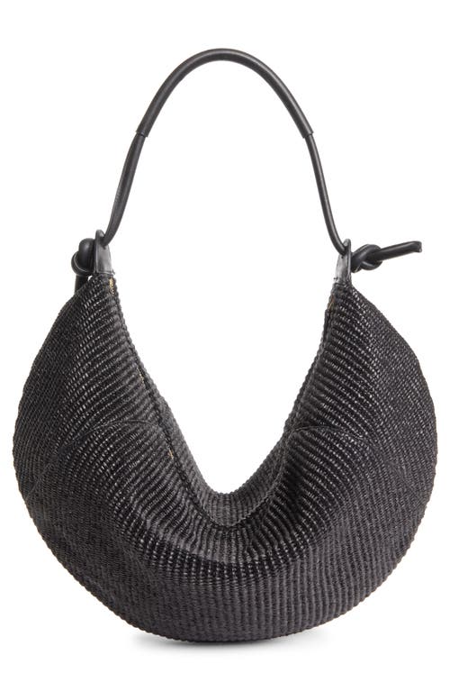 Mansur Gavriel Fortuna Raffia Hobo Bag
