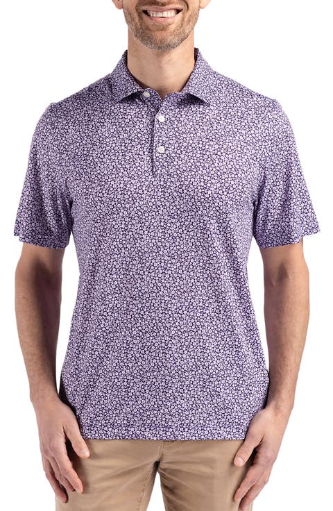 Pike Flora Print Polo