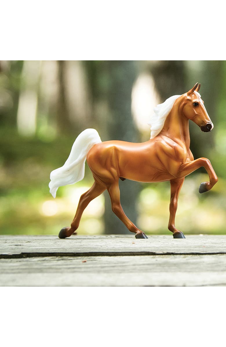 Breyer Horses The Freedom Series Palomino Saddlebred, Alternate, color, Brown
