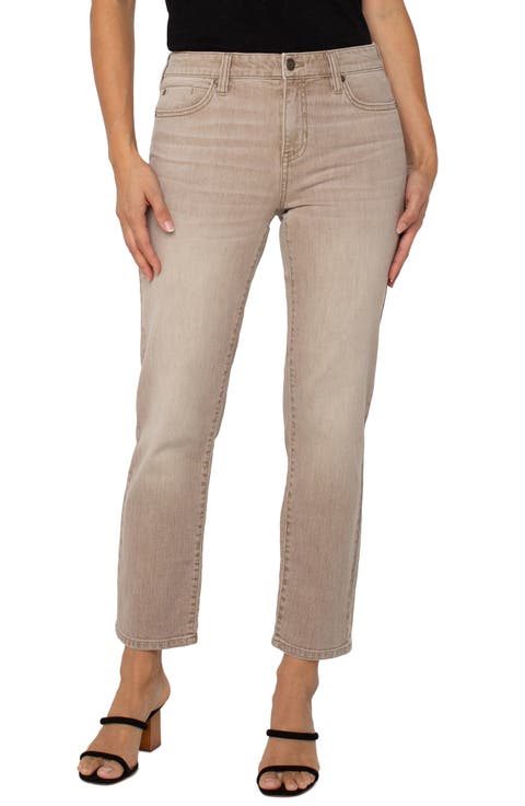 Liv Ankle Non-Skinny Skinny Jeans (Vintage Khaki) (Petite)