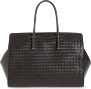 Bottega Veneta Barbara Intrecciato Leather Tote