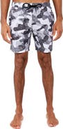 Brooklyn Brigade Slim Fit Camo Swim Trunks
