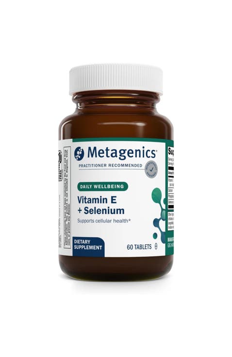 E-400 Selenium Antioxidant Vitamin Supplement 60 Tablets