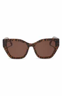 DIFF Evie 54mm Cat Eye Sunglasses