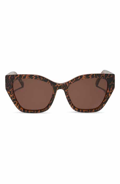 DIFF Evie 54mm Cat Eye Sunglasses