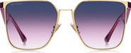 Etro 58mm Gradient Square Sunglasses