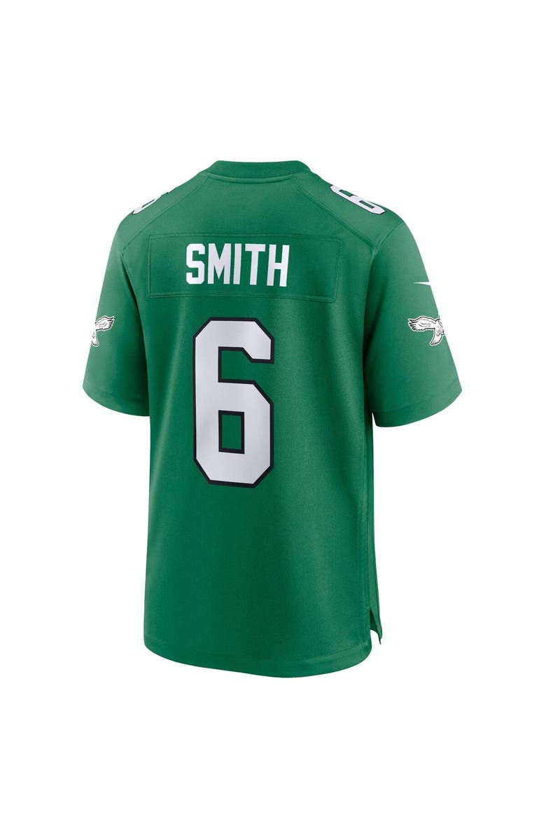 Nike Youth Nike DeVonta Smith Kelly Green Philadelphia Eagles Game Jersey, Alternate, color, Kelly Green