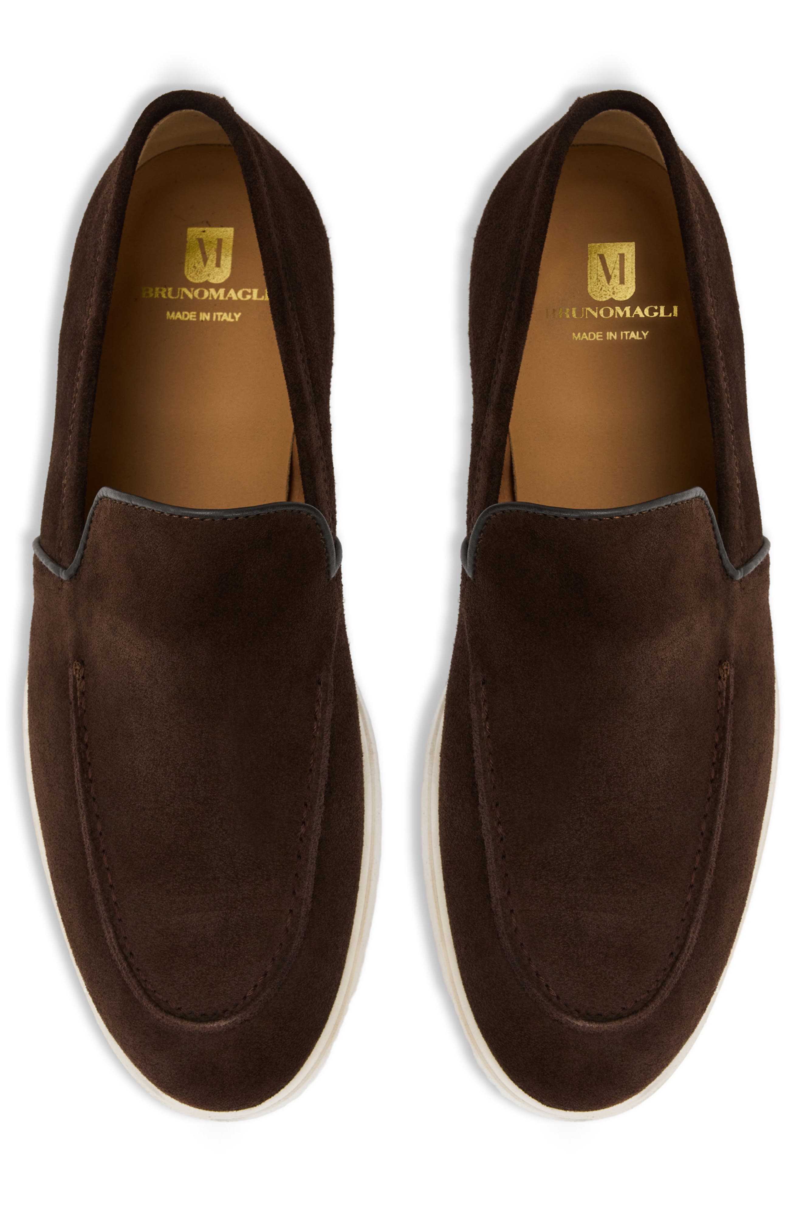 Bruno Magli Etna Suede Loafer, Alternate, color, 