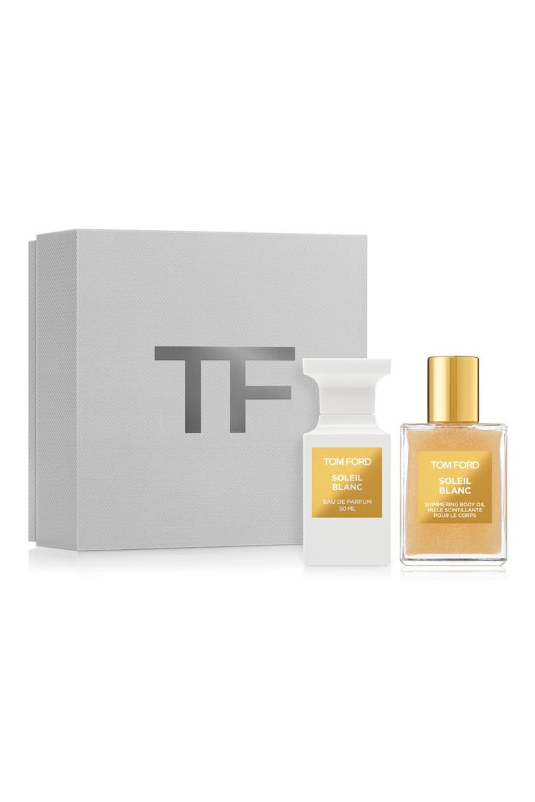 Soleil Seduction Eau de Parfum & Shimmering Body Oil Set, Main, color, NO COLOR