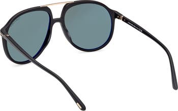 58mm Pilot Sunglasses