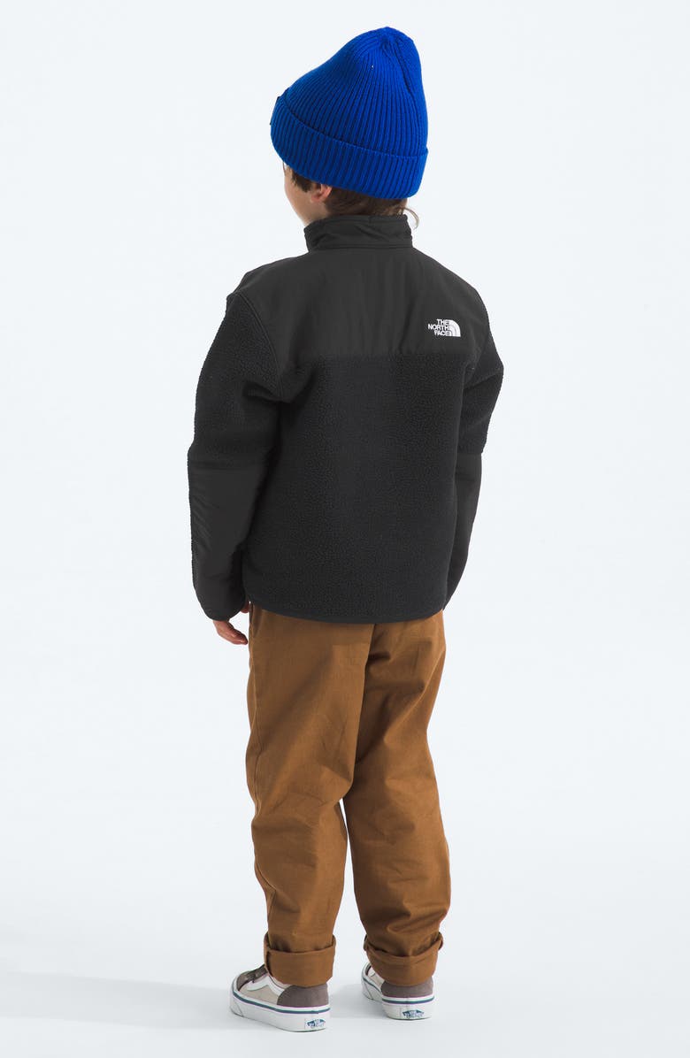 The North Face Kids' Denali Water Repellent Fleece Jacket, Alternate, color, Tnf Black