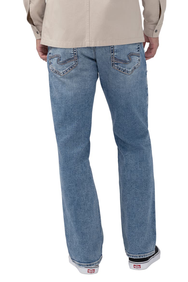 Zac Destructed Relaxed Straight Leg Jeans, Alternate, color, ROCKSTEDY