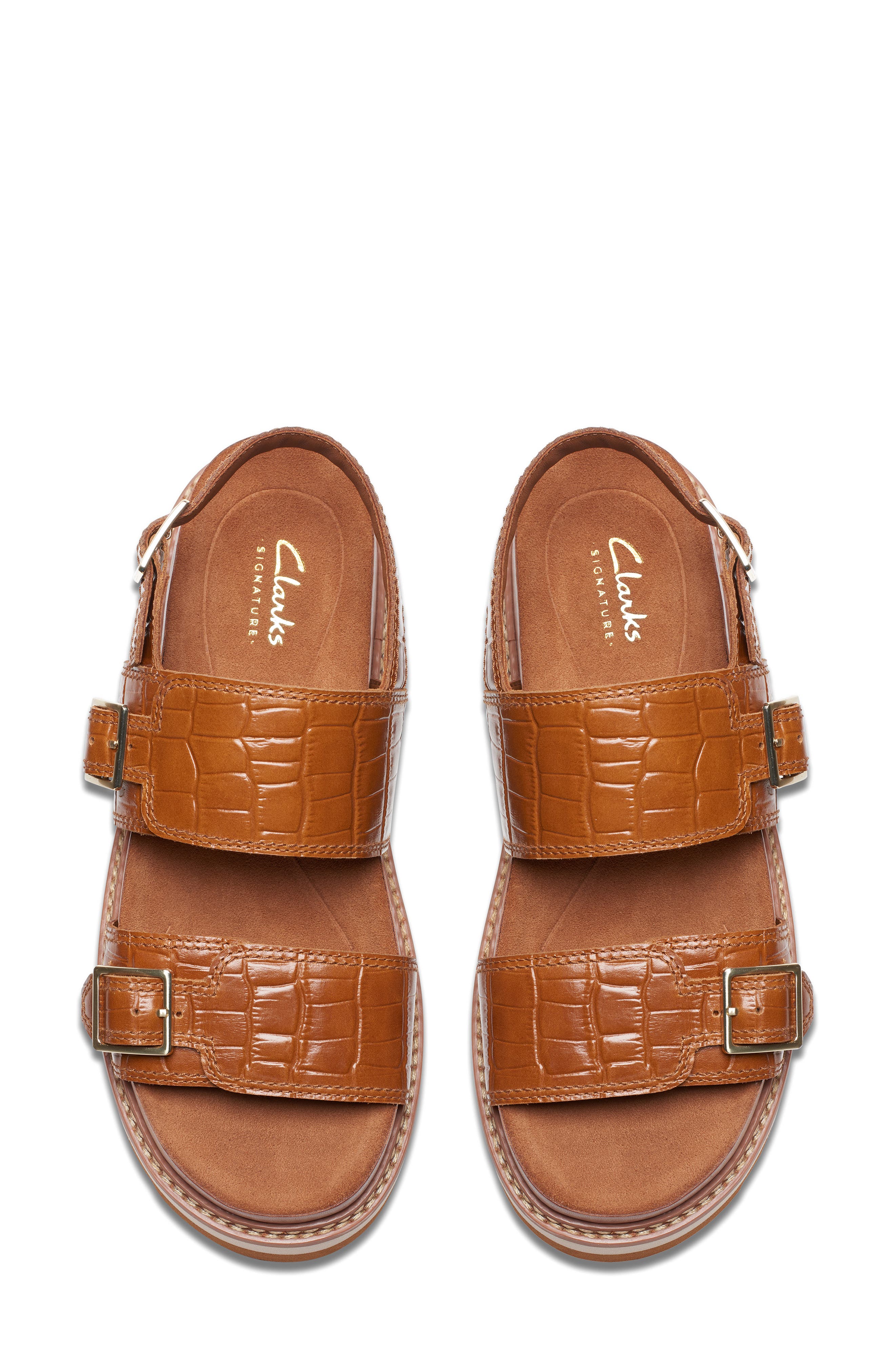 Clarks<sup>®</sup> Orianna Glide Platform Slingback Sandal, Alternate, color, 