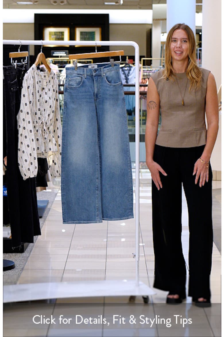 Arellia High Waist Ankle Barrel Jeans video