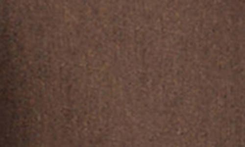 Lucky Brand Lace Trim Long Sleeve Swing Top In Brown