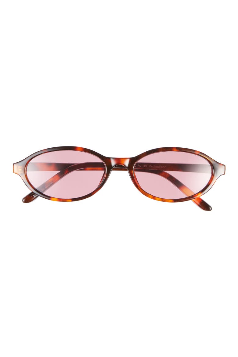 Oval Sunglasses, Main, color, TORT