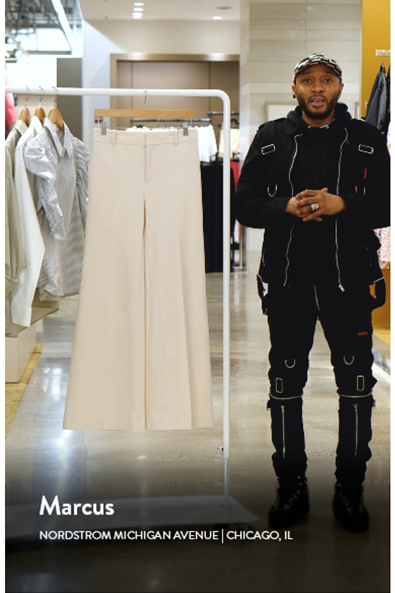 Le Palazzo Wide Leg Trousers video