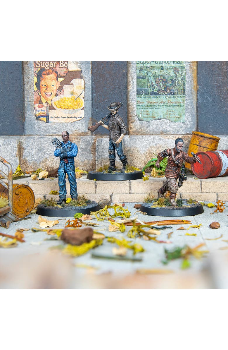 Modiphius Entertainment Fallout Miniatures Survivors Foundation Authority, Alternate, color, Multicolored
