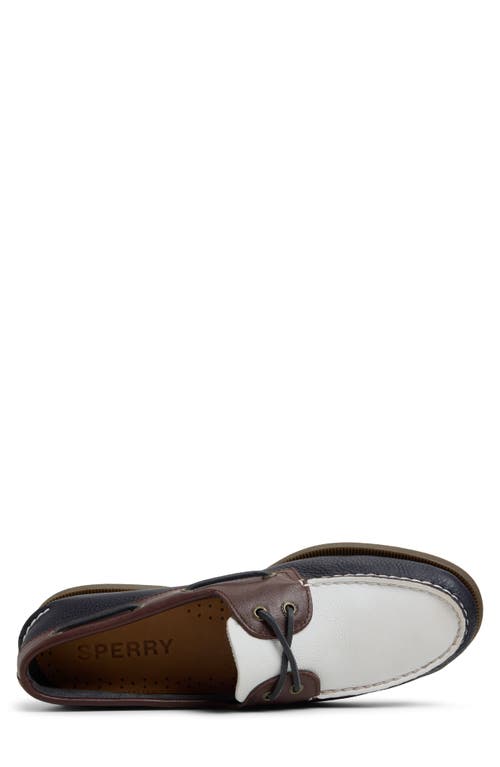 Sperry Authentic Original 2-eye Boat Shoe In Navy