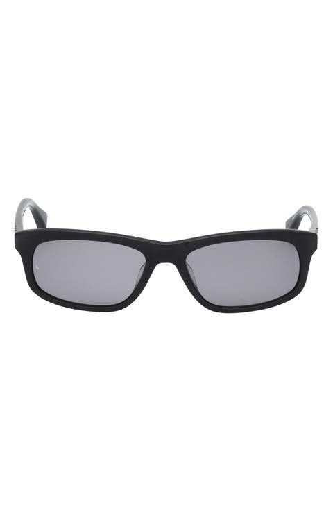 56mm Rectangular Sunglasses